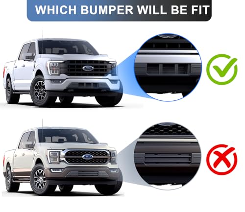 Front License Plate Frame for F150 2021-2023 2.7L 3.0L 3.5L V6 - size: For F150 2021-2023