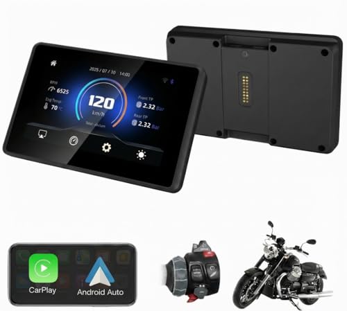 5" Wireless CarPlay Android Auto Navi, for BMW WonderWheel Screen