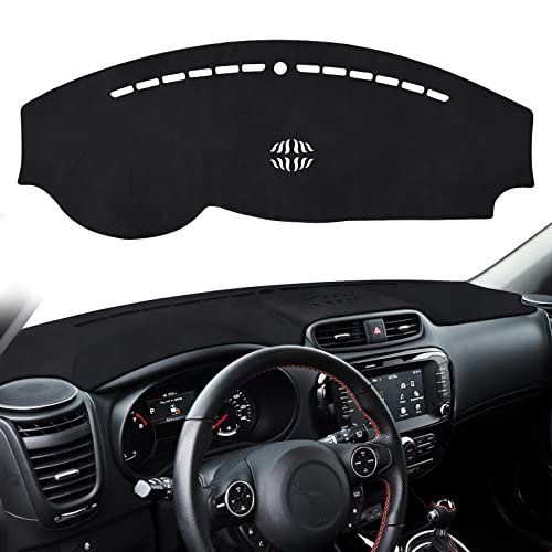 Cartist Dash Cover for Kia Soul 2014-2019 Dashboard Cover Mat - size: Kia Soul 2014-2019