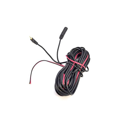 Pyle 1pc Power Extension Connection Cable - 20ft Length Each Cable - for Pyle PLCMDVR45 and PLCMDVR42 Car Rearview Backup Camera - Pyle PRTDASHCAMEXT