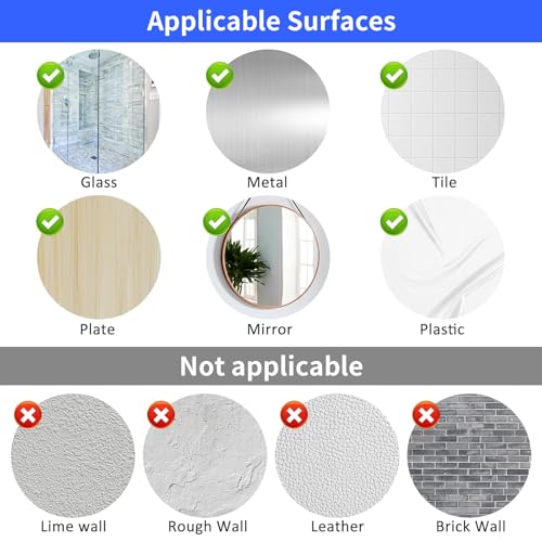 Double Sided Foam Tape, 3mm Thick 48Pcs Heavy Duty Waterproof Adhesive Pads for Wall, Car, Photo Frame & Office - color: White