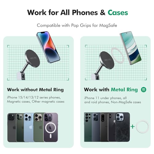 for Tesla Phone Mount,for Mag-Safe Door-Install Phone Holder, Compatible with Model Y/YL(2026-2019) & Model 3 (2023-2017), Magnetic Car Phone Mount for iPhone 17/16/15/14/13/12, Tesla Accessories - size: 2025-2022 Model Y, 2023-2021 Model 3, Drive Seat