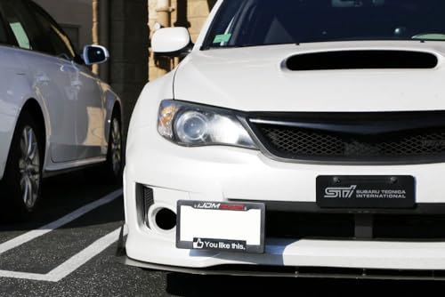 iJDMTOY Tow Hook License Plate Mounting Kit for Subaru WRX/WRX STI