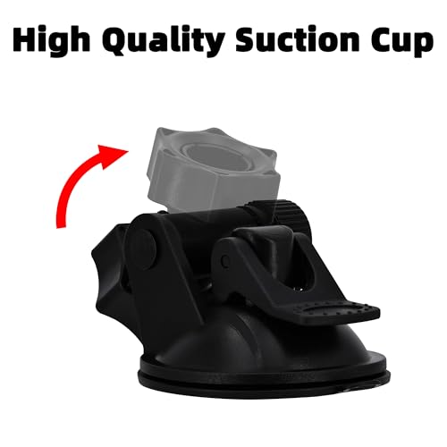 for Garmin Dash Cam Mount Car Windshield Suction Cup Holder - size: Suction Cup Mount