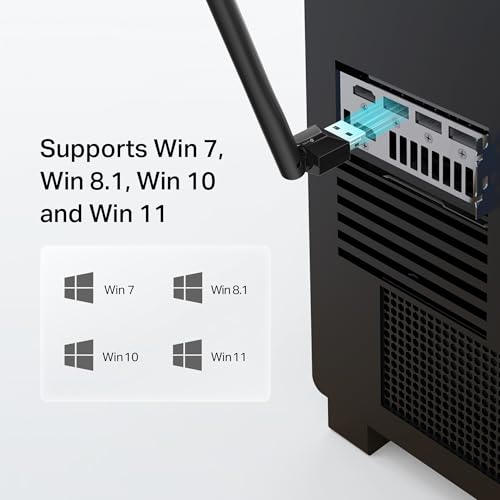 TP-Link USB Bluetooth Adapter for PC, Bluetooth 5.3 USB Long Range Receiver - style: UB500 Plus