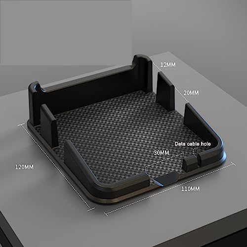 Tumecos Car Dashboard Anti-Slip Mat, Universal Non-Slip Phone Holder Pad for Car, Anti-Skid Grip Mat, Dashboard Phone Mount for Most Vehicles - style: Style A