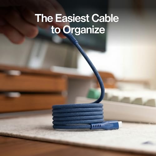 Statik MagStack Pro USB C to USB C Coiling Magnetic Charging Cable,100W - color: Navy, size: 3ft (3 Pack), style: USB-C to USB-C