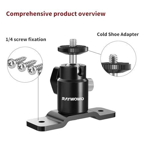 T-Shape Camera Wall Mount with 1/4" Screw and 5/8" Stud - style: T Shape Wall Mount