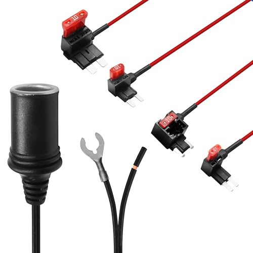 Add-a-Circuit Fuse Tap Kit with Female Cigarette Lighter Socket