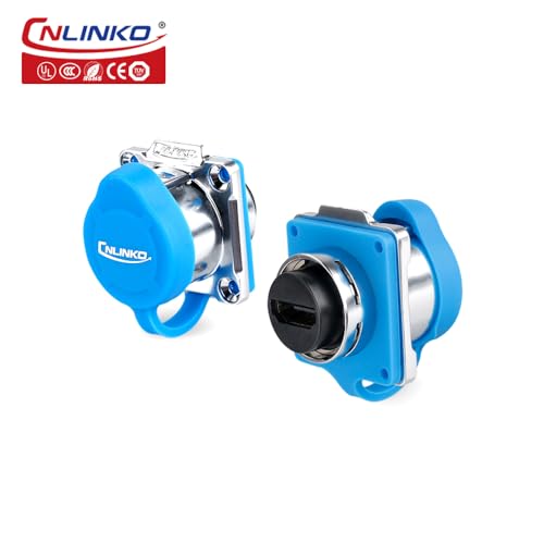 CNLINKO LP-24 Signal Connector Socket, Panel Mount Receptacles Socket - size: Socket, style: M24 Signal Connectors