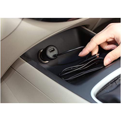 Amazon Basics 30W Fast Car Charger, 1 USB-C (18W) Cable with PD, 1 USB-A (12W) Port, Apple MFi Certified, for Phones (iPhone 16/15/14/13/12/11/X, Samsung, and more), Black - size: 18W