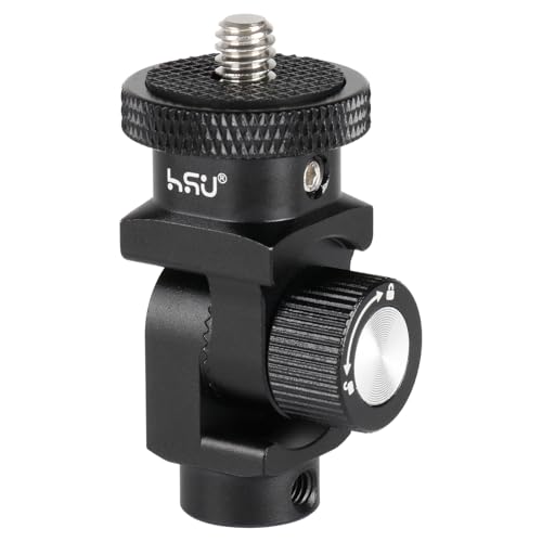 HSU Vertical Mount Adapter, Aluminum 1/4”-20 Screw Hole (Black)