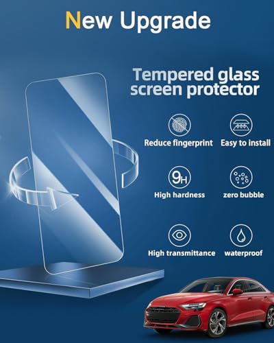 Screen Protector for Audi A3 2022-2026 Accessories 10.1 inch - size: for A3 10.1" screen
