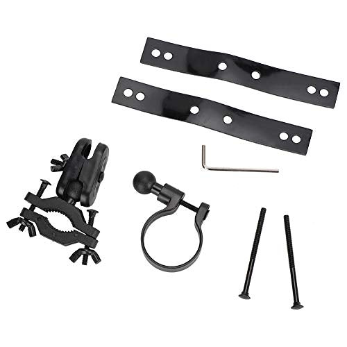 Sanpyl Dash Cam Mount, Car Rearview Mirror Support Kit, 360 Degree Rotating, Compatible with DVR Camera, Black