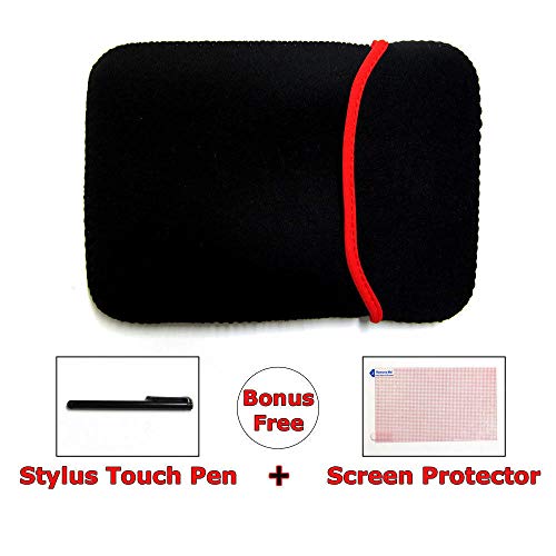 Neoprene Travel Carrying Case for 8 Inch GPS with Stylus Pen & Screen Protector, Compatible with 8" Tablet GPS & Tablets PC, Garmin Dezl OTR800 MT-S, NC8