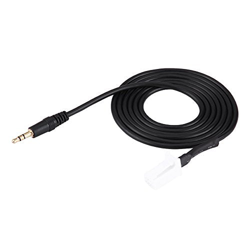 Car AUX Audio Cable,3.5 mm Audio Cable, Audio AUX Input Cable Adapter 8pin Plug 3.5mm Jack Fit for Suzuki Swift Vitra Jimny