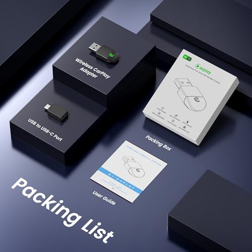 Mini Wireless CarPlay Dongle Convert Wired to Wireless