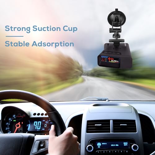 Suitable for Uniden R7 R8 Radar Detector, Car Radar Suction Cup Bracket