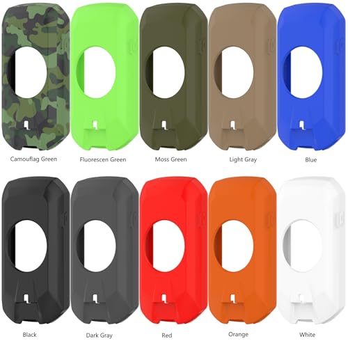 Portable Electronic Device Cover for Garmin Edge 1050, Silicone Protective Case with Anti-Slip Design (White) - color: White