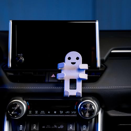 Hug Buddy Air Vent Universal Car Cell Phone Holder, Adjustable, Mount Compatible with iPhone, Samsung Galaxy, LG, Google, Nexus 5X, and Most Smartphones, Lovely Lavender - color: Lovely Lavender