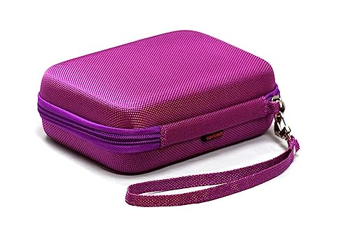 Navitech Purple Hard GPS Carry Case Compatible with Garmin Dezl OTR500 5.5 Inch GPS