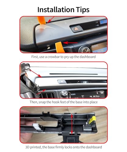 Car Phone Holder for Toyota RAV4 2013-2018 Magsafe Mount Accessories - size: for 2013-2018 RAV4