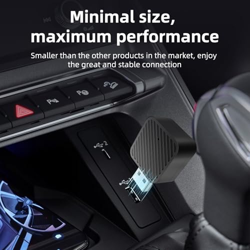Mini Wireless CarPlay Adapter Android Auto for iPhone/Android Phone USB