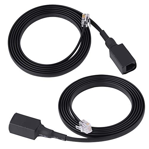 1.5 M/4.92ft 6Pin Removable Separation Handheld Mic Extension Cable Cord for FT-7800R, FT-8800R, FT-7900R, FT-8900R, etc.