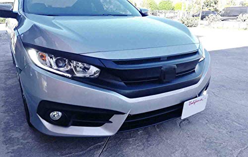 iJDMTOY License Plate Relocator Bracket for Honda 2016-21 Gen10 Civic
