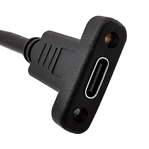 90 Degree Left & Right Angled USB-C USB 3.1 Type C Male to Female Extension Data Cable 30cm - style: Right Angled