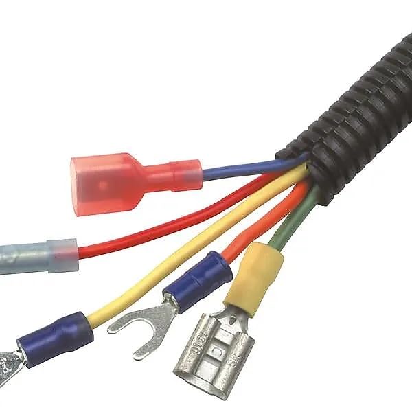 20 Feet 3/8" 9mm Split Wire Loom Conduit Polyethylene Tubing Black Color Sleeve Tube - color: 3/8" (9mm), size: 20 Ft