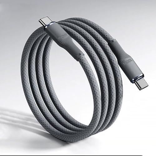 USB C to USB C Cable (3.3ft/1m,Hi-Fi Sound), Audio Auxiliary Input Adapter Male to Male Cord for Headphones, Car, Home Stereos, Speaker & More – Black
