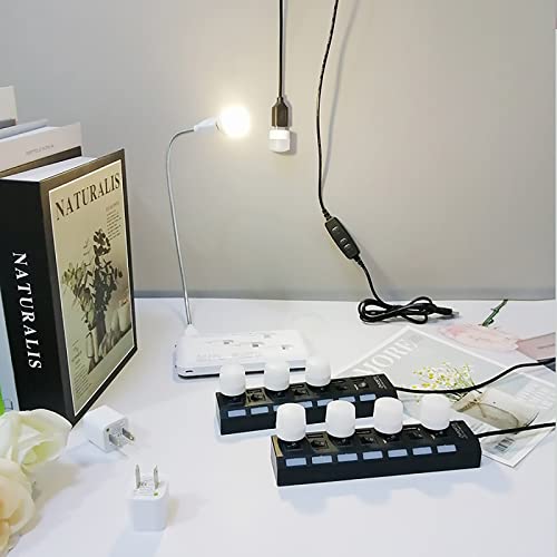 Sokelinn-six 6 Pack Mini USB Night Light, Plug in LED Lamp Decorative Lighting Party Festival (Blue) - color: Blue