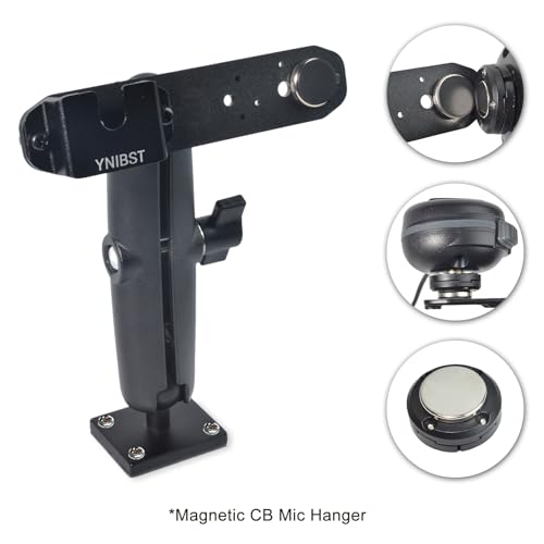 Magnetic CB Mic Hanger,Handheld Radio&Speaker Microphone Holder