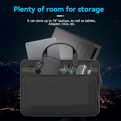 Smatree 17-18 inch Heavy Duty Hard Case for Dell/Alienware/ASUS/MSI