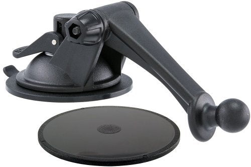 Navitech 80mm (Twin Pack) Circular Adhesive Universal Dash Disc for Windscreen Suction Cups Compatible with AUKEY DR02 D