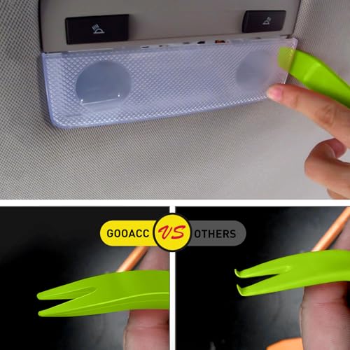 GOOACC Auto Trim Removal Tool Kit No-Scratch - color: 4PCS Trim Removal Tool Green