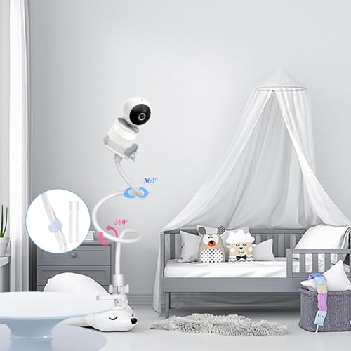 Baby Camera Monitor Mount Stand Holder Compatible with VTech VM924/ 901/928HD /5263/5755 /5764HD /7764HD/5766/5263/BM5254/ RM5755/ Leapfrog LF920HD/RM7768HD/LF815HD/LF1726FHD /LF2413 Camera - size: 33.45" for VTech/Leapfrog Camera