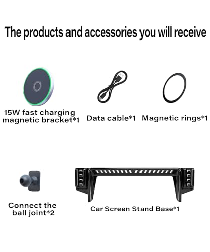 Car Phone Mount for 2026 Toyota RAV4/RAV4 Hybrid 10.5" Screen Accessories - size: fit for 2026 Toyota RAV4 (10.5 Inch Screen)