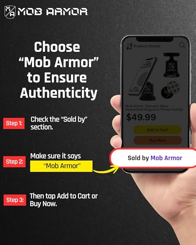 Mob Armor MobNetic Maxx Magnetic Car Phone Holder Mount, Purple Chrome - color: Purple Chrome