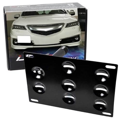 iJDMTOY Tow Hook License Plate Mounting Kit for Acura 2015-2020 TLX