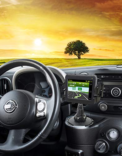 Bracketron Cup-iT XL Car Truck Cupholder Mount Holder Cradle Garmin Nuvi TomTom Via Go Magellan DashCam Navigator Smartphones BT1-515-1 , Black