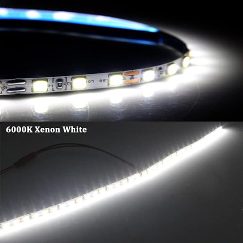 BMT xms LED Strip Light for Car Interior - 20" 2835 SMD - LED Truck Light Super Bright White Universal fit for Car Trunk Cargo Area - size: 20"/50cm-1pcs