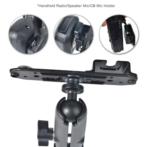 Magnetic CB Mic Hanger,Handheld Radio&Speaker Microphone Holder