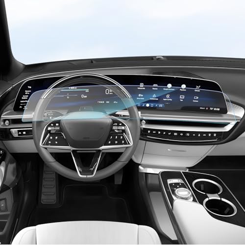 SKTU for 2025 2026 2027 Cadillac Optiq Screen Protector 9H Tempered Glass - color: 33In for 2023+ Lyriq/2025+ Optiq/2026+ Vistiq