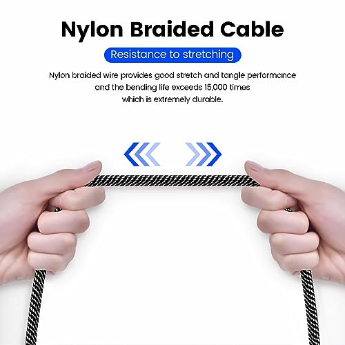 MOSWAG 6.6FT 3.5mm Male to Female Extension Cable with Microphone Stereo - color: Black, size: 6.6 ft