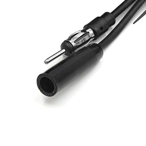 uxcell 14.8Ft Long Male to Female Car AM/FM Antenna Adapter Extension Cable