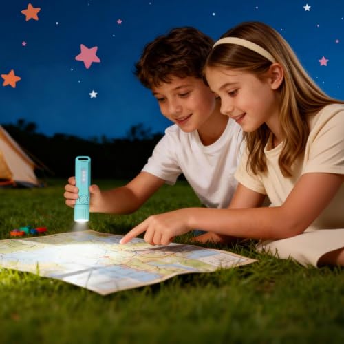 12 Pack Mini Small LED Rechargeable Zoomable Flashlights Ultralight
