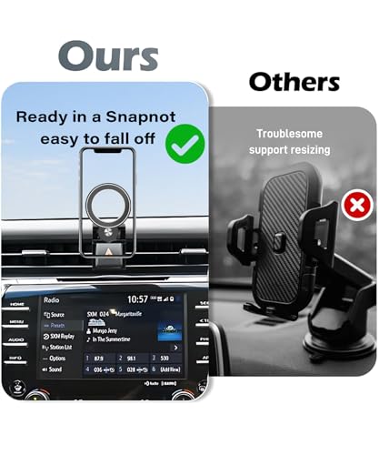 Magnetism Car Phone Holder for Toyota Camry 2018 2019 2020 Accessories - size: fit for 2018-2020 Toyota Camry