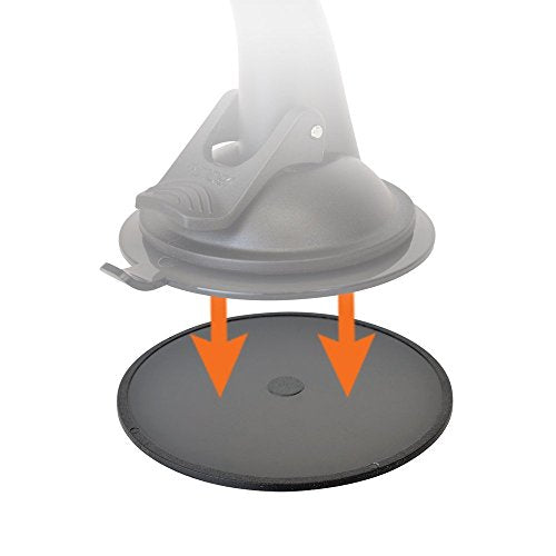 AccessoryBasics Lots of 2 Pack of 2.75" (70mm) Adhesive Mounting Disk for Boat Car Dashboard GPS (Compatible with Garmin Nuvi Drive Smart Assist Tomtom GPS & iPhone Smartphone Mount) (70mm) - color: 70mm
